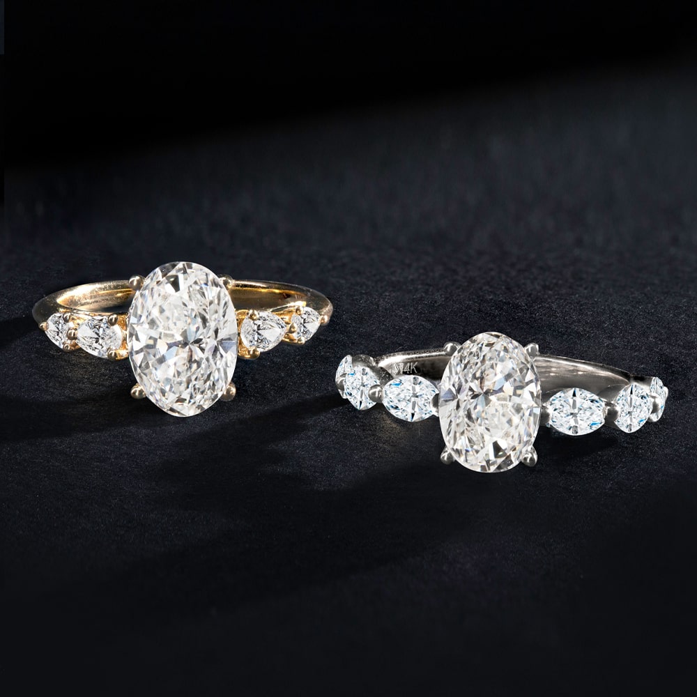 Diamond Center Engagement Ring Diamond Center Engagement Ring