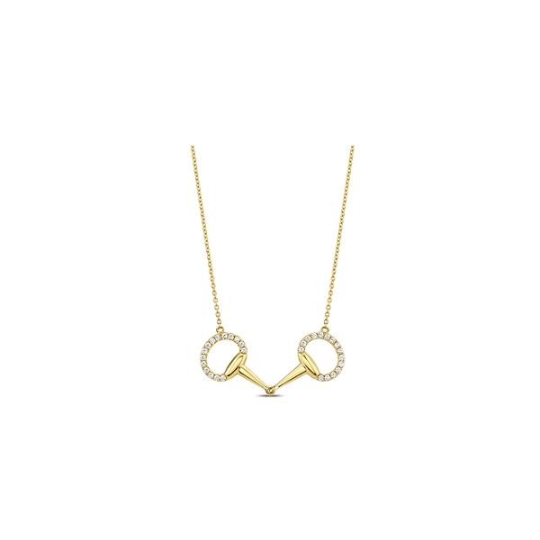Doves 18k Yellow Gold Diamond Necklace 1/3 ct. tw.