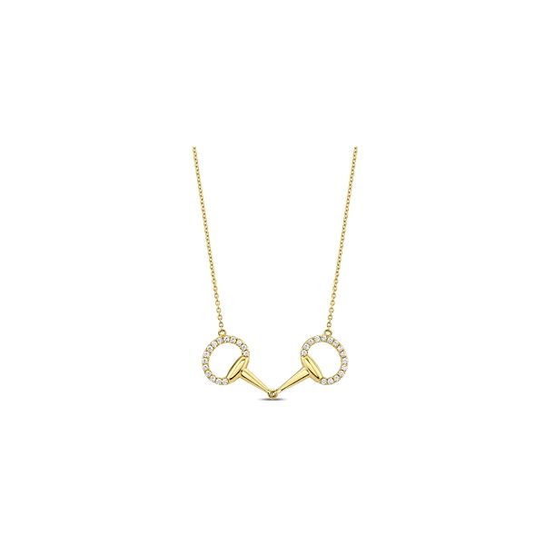 Doves 18k Yellow Gold Diamond Necklace 1/3 ct. tw.
