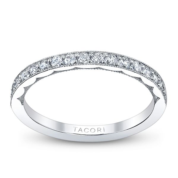 Tacori Platinum Diamond Wedding Ring 1/3 ct. tw.