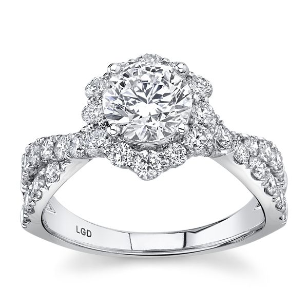 Eternalle Lab-Grown 14k White Gold Diamond Engagement Ring 1 7/8 ct. tw.