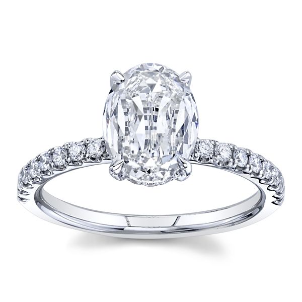 Christopher Designs Lab-Grown 14k White Gold Diamond Engagement Ring 2 ct. tw.