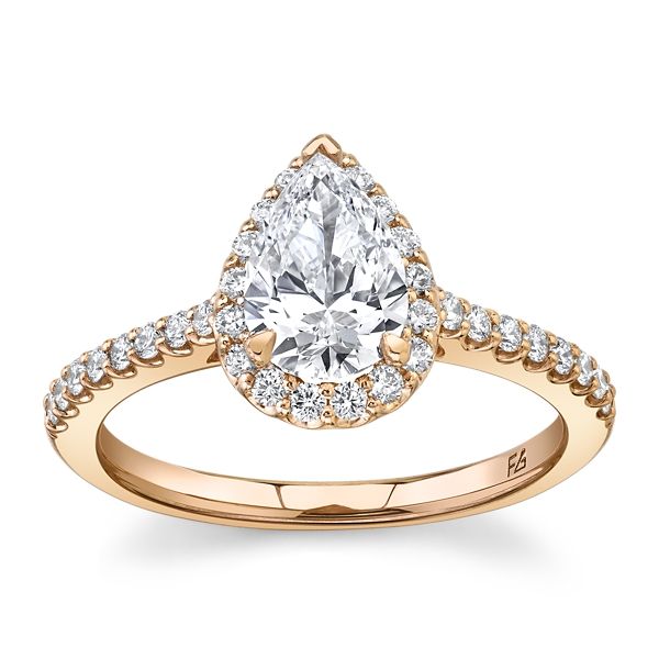 Eternalle Lab-Grown 14k Rose Gold Diamond Engagement Ring 1 1/4 ct. tw.