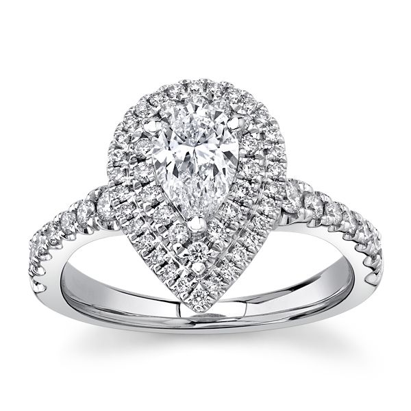 Eternalle Lab-Grown 14k White Gold Diamond Engagement Ring 1 1/3 ct. tw.