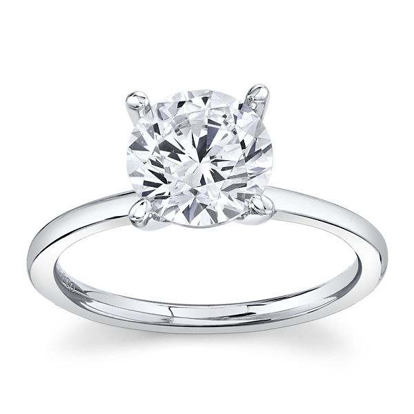 Gabriel & Co. 14k White Gold Engagement Ring Setting