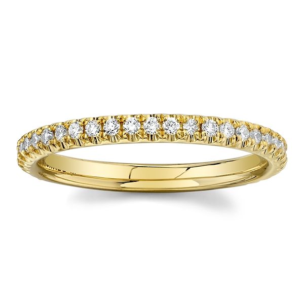 Michael M. 18k Yellow Gold Diamond Wedding Band 1/3 ct. tw.