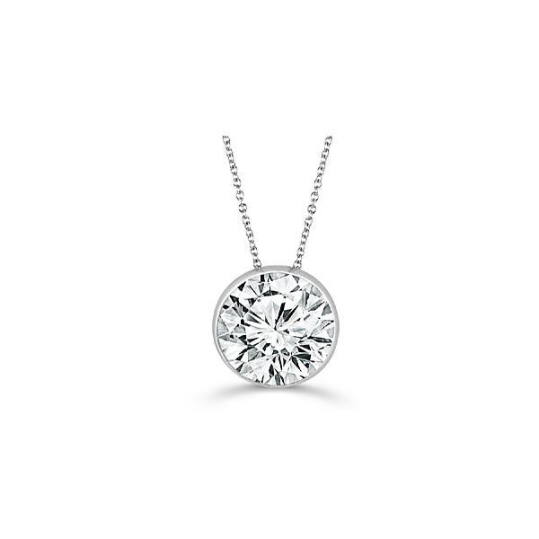 Skyset 14k White Gold Lab-Grown Diamond Necklace 2 ct. tw.