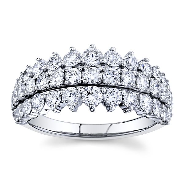 Eternalle Lab-Grown 14k White Gold Diamond Wedding Band 1 1/3 ct. tw.