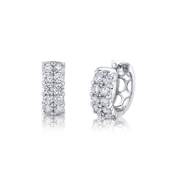 Eternalle Lab-Grown 14k White Gold Diamond Earrings 2 ct. tw.