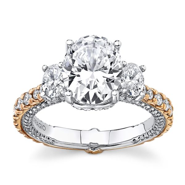 Verragio AFN-5070D-4-2WR Six Prong Diamond Engagement Ring