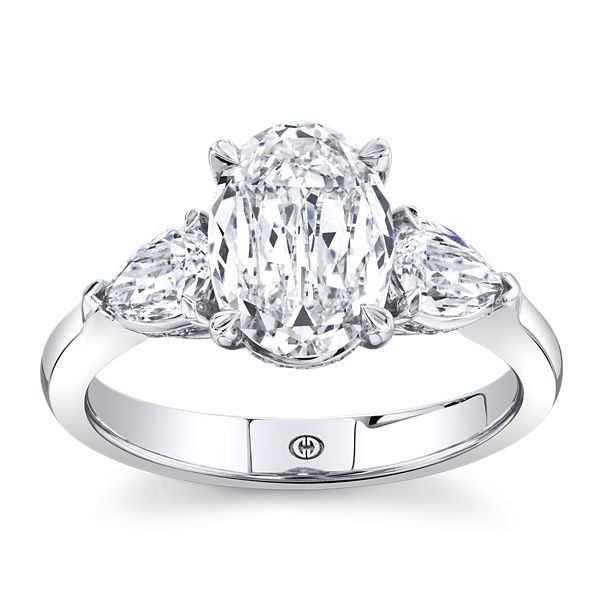 Christopher Designs Lab-Grown 14k White Gold Diamond Engagement Ring 2 1/4 ct. tw.