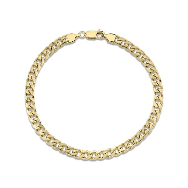 14k Yellow Gold 8.5" Miami Cuban Chain Bracelet