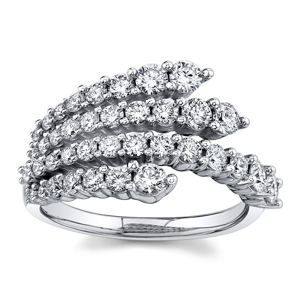 Eternalle Lab-Grown 14k White Gold Diamond Wedding Band 1 1/4 ct. tw.