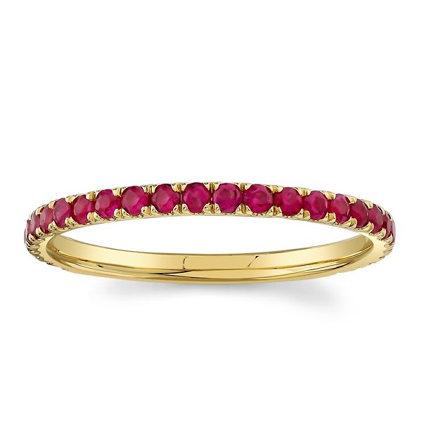 Mark Henry 18k Yellow Gold Ruby Fashion Ring