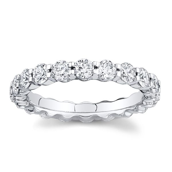 Memoire Platinum Diamond Eternity Wedding Band 1 3/4 ct. tw.