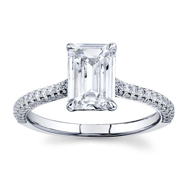 Christopher Designs Lab-Grown 14k White Gold Diamond Engagement Ring 1 3/4 ct. tw.