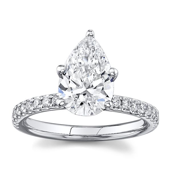 Eternalle Lab-Grown 14k White Gold Diamond Engagement Ring 2 ct. tw.