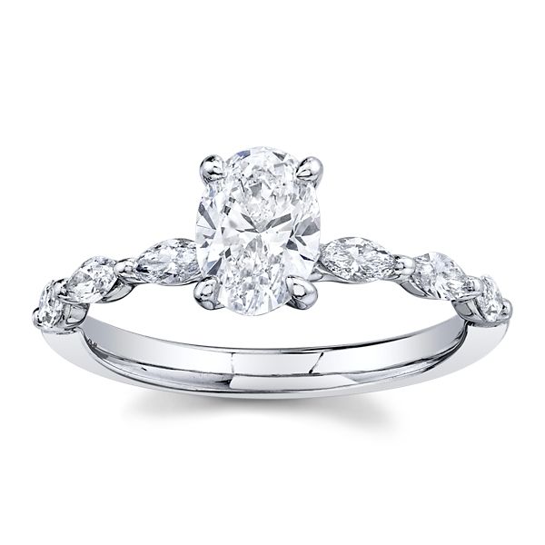 Eternalle Lab-Grown 14k White Gold Diamond Engagement Ring 1 1/3 ct. tw.