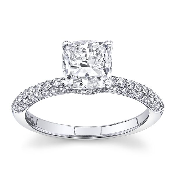 Eternalle Lab-Grown 14k White Gold Diamond Engagement Ring 2 ct. tw.