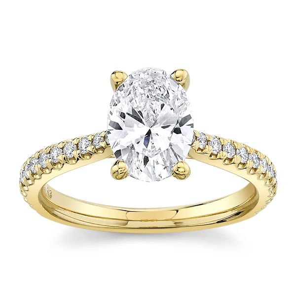 Eternalle Lab-Grown 14k Yellow Gold Diamond Engagement Ring 1 3/4 ct. tw.