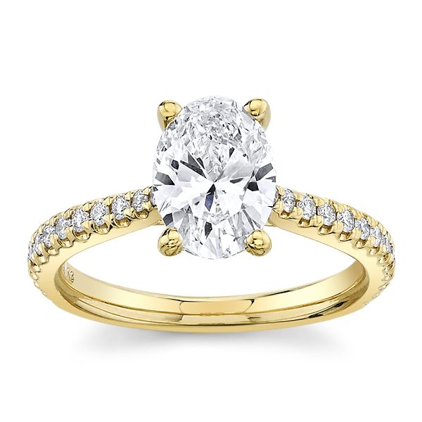 Eternalle Lab-Grown 14k Yellow Gold Diamond Engagement Ring 1 3/4 ct. tw.