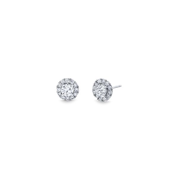 Eternalle Lab-Grown 14k White Gold Earrings 1 ct. tw.