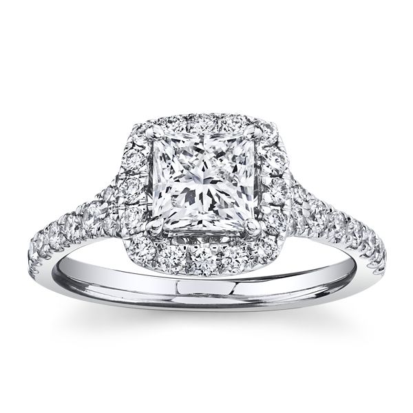 Eternalle Lab-Grown 14k White Gold Diamond Engagement Ring 1 1/3 ct. tw.