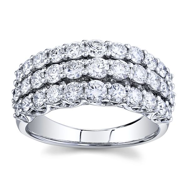 Eternalle Lab-Grown 14k White Gold Diamond Wedding Band 1 3/4 ct. tw.
