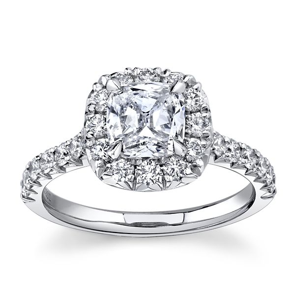 Henri Daussi Platinum Diamond Engagement Ring 1 3/4 ct. tw.