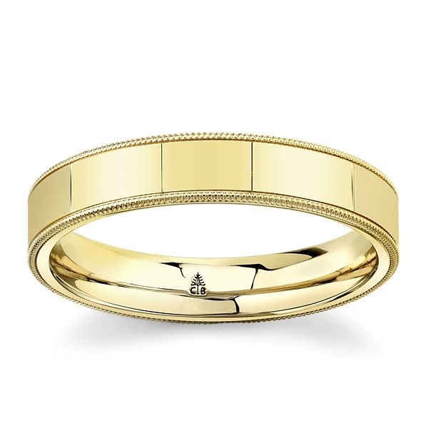 Christian Bauer 14k Light Rose Gold 4.5 mm Wedding Band