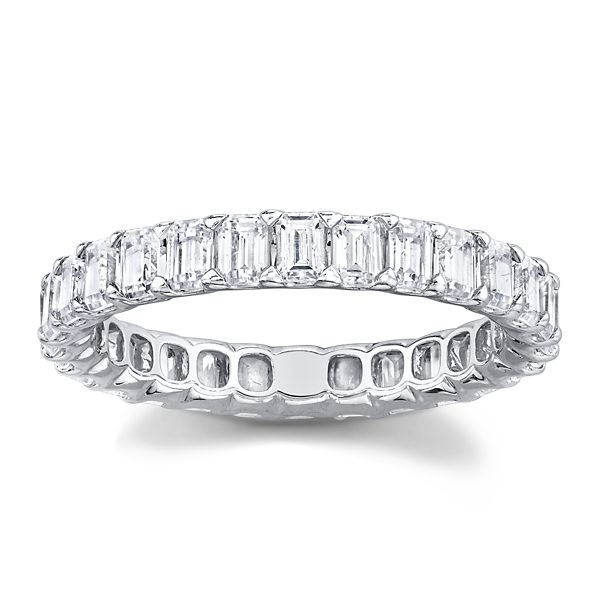 A.Jaffe 18k White Gold Diamond Eternity Band 2 3/4 ct. tw.