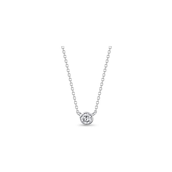 Eternalle Lab-Grown 14k White Gold Diamond Pendant 1/2 ct. tw.