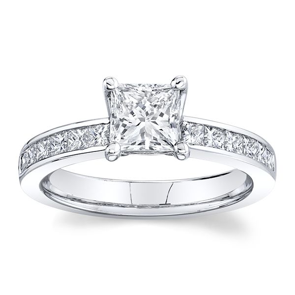 Utwo 14k White Gold Diamond Engagement Ring 1 1/3 ct. tw.