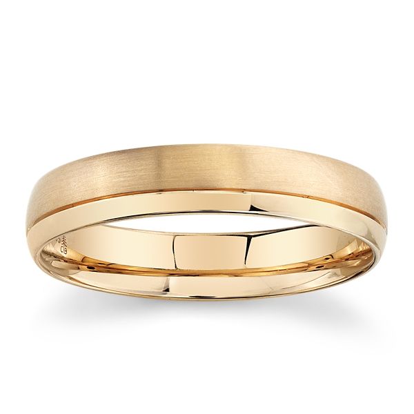 Christian Bauer 14k Rose Gold 4.5 mm Wedding Band