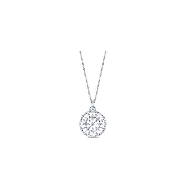 18k White Gold Diamond Pendant 2 1/4 ct. tw.