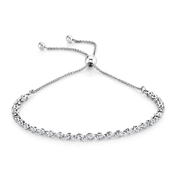 Eternalle Lab-Grown 14k White Gold Diamond Bracelet 1 ct. tw.