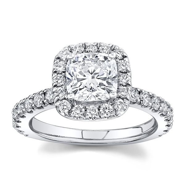 Eternalle Lab-Grown 14k White Gold Diamond Engagement Ring 2 1/2 ct. tw.