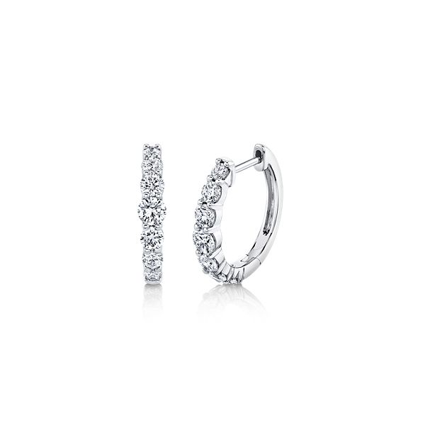 Eternalle 14k White Gold Lab-Grown Diamond Earrings 1 1/2 ct. tw.