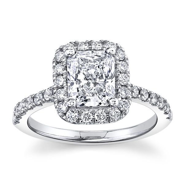Eternalle Lab-Grown 14k White Gold Diamond Engagement Ring 2 ct. tw.