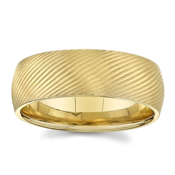 Christian Bauer 14k Yellow Gold 7.5 mm Wedding Band