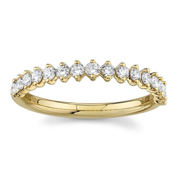 A.Jaffe 14k Yellow Gold Diamond Wedding Band 3/8 ct. tw.