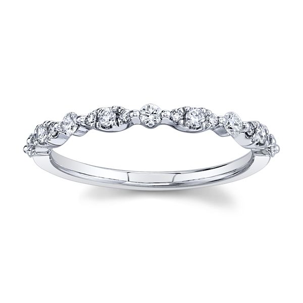 Platinum Diamond Wedding Band 1/4 ct. tw.