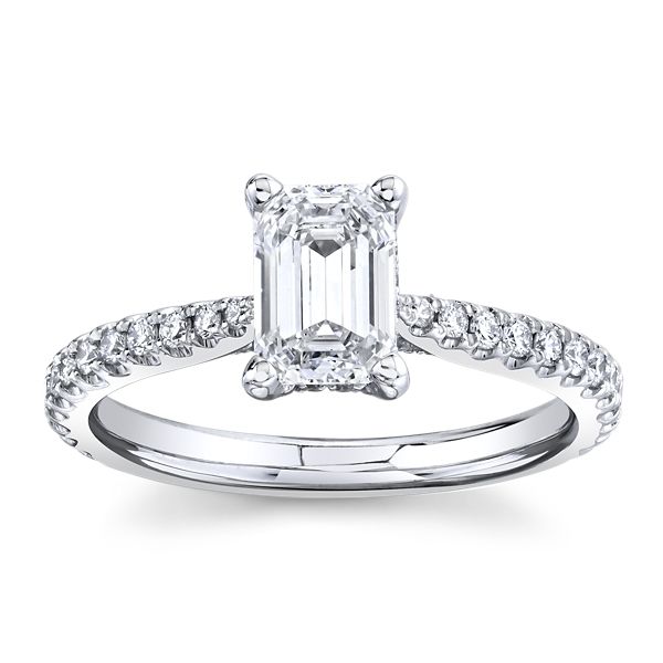 Eternalle Lab-Grown 14k White Gold Diamond Engagement Ring 1 1/3 ct. tw.