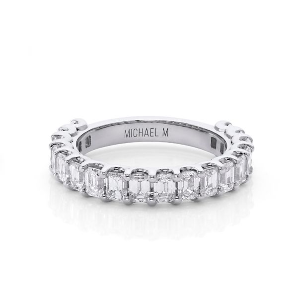 Michael M. 18k White Gold Diamond Wedding Band 2 1/2 ct. tw.