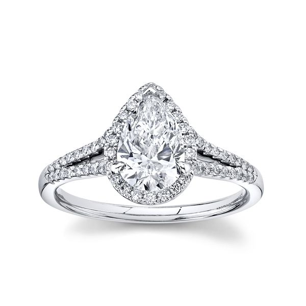 Eternalle Lab-Grown 14k White Gold Diamond Engagement Ring 1 1/4 ct. tw.