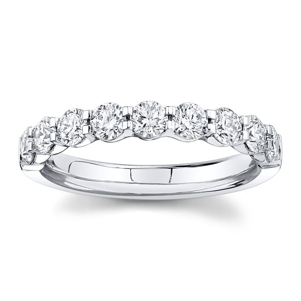 Memoire Platinum Diamond Wedding Band 1 ct. tw.