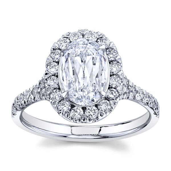 Christopher Designs Lab-Grown 14k White Gold Diamond Engagement Ring 1 3/4 ct. tw.