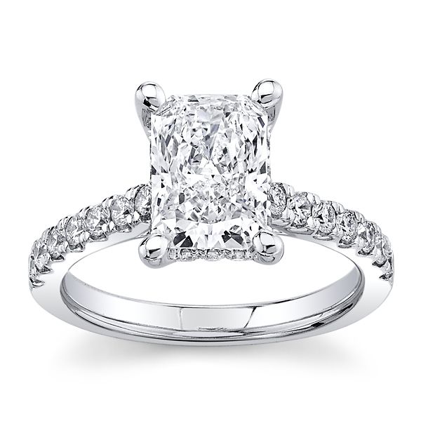 Eternalle Lab-Grown 14k White Gold Diamond Engagement Ring 2 1/2 ct. tw.