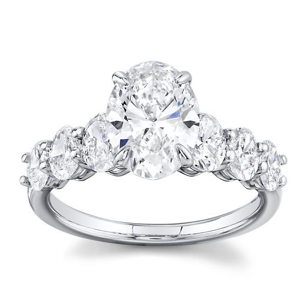 Eternalle Lab-Grown 14k White Gold Diamond Engagement Ring 3 ct. tw.