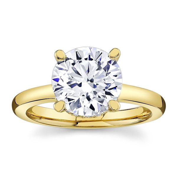 Eternalle Lab-Grown 14k Yellow Gold Diamond Engagement Ring 3 ct. tw.